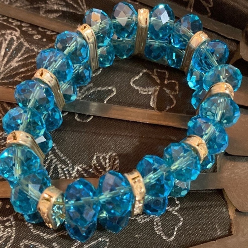 Blue bracelet